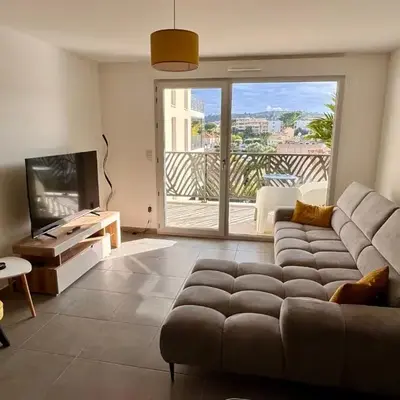Charming 3 rooms located in Le Cannet near Cannes