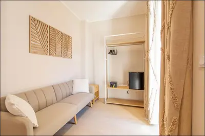 a bathroom with a sink and a shower at Hotel Villa Botanica in Cannes
