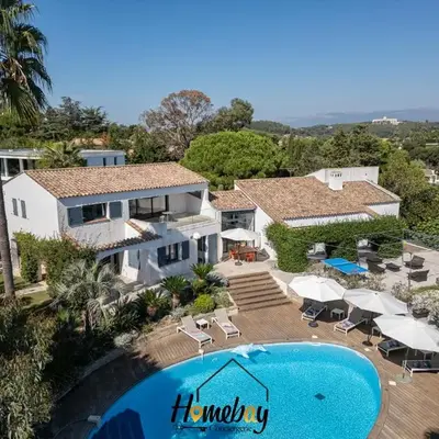 Villa Rose Pool Sea View Super Cannes