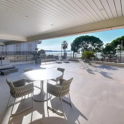 REF 1429 - Cannes Croisette - Sea view apartment for rent