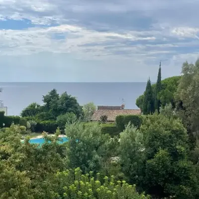 Escape in Cannes sea view and shared pool!