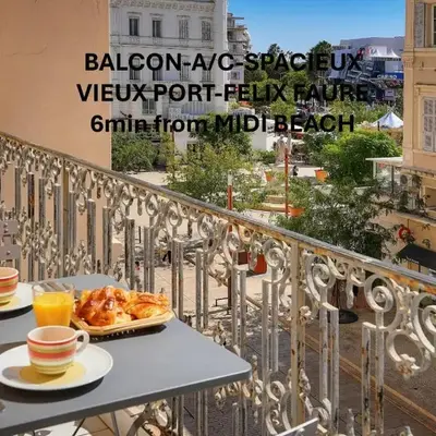 Spacieux 2 chambres BALCON