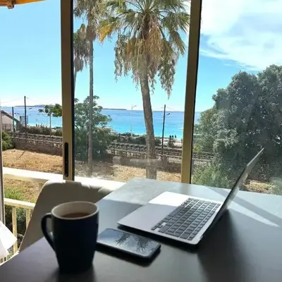Luxury Apartment with Sea View and Private Beach Access