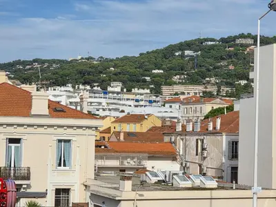 a view of a city with buildings and trees at Étoile Riviera - Studio 2P, Centre, Plages & Palais in Cannes