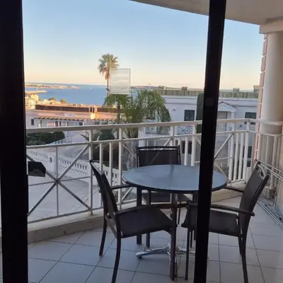 Studio cabine Cannes - Vue mer - Piscine - Parking
