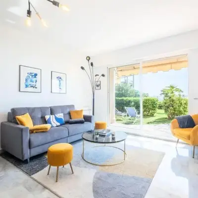 Résidence Rare ! Superbe 3 Pièces Avec Jardin Face à La Mer - RARE ! Superbe 3 pièces avec jardin face à la mer MAE-2143