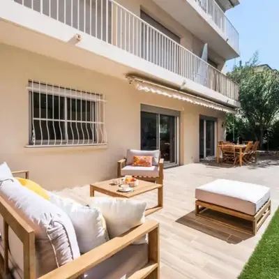 Résidence 3p Avec Jardin Près De La Croisette - 3p avec jardin près de la Croisette MAE-2173
