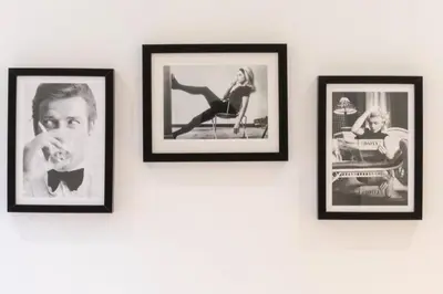 a group of pictures hanging on a wall at Résidence 3p Centre Cannes Suquet - 3P Centre Cannes Suquet MAE-2903 in Cannes