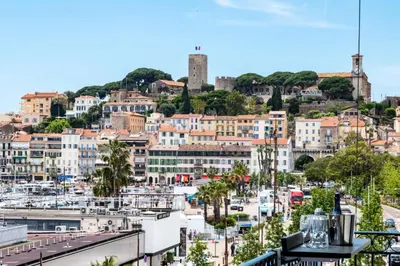 a city view of a city with buildings at Résidence Prestige Et Confort Face Au Palais Des Festivals - Prestige et Confort Face au Palais des Festivals MAE-3173 in Cannes