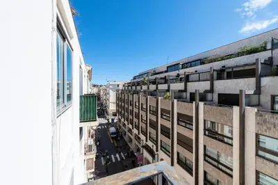 an aerial view of buildings in a city at Résidence Appartement Lumineux Centre Cannes - Appartement lumineux Centre Cannes MAE-3193 in Cannes