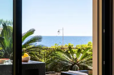 a view of the ocean from a room at Résidence 4p Piscine Privée & Vue Mer - 4P Piscine privée & Vue mer MAE-3263 in Cannes