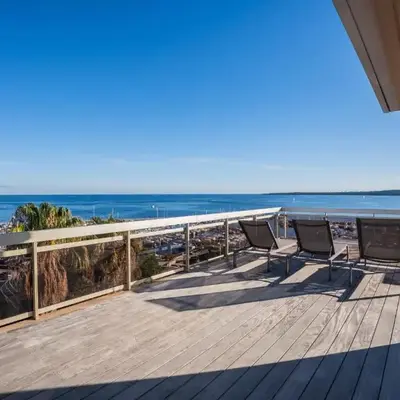 REF 2033 - Cannes - Sumptuous penthouse with sea view for rent