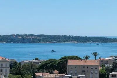 a view of a large body of water with boats at Résidence 3p Terrasse Vue Mer – Résidence De Standing - 3P Terrasse Vue Mer – Résidence de Standing MAE-3293 in Cannes