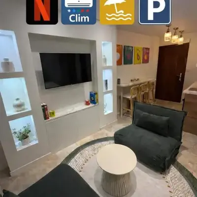 Charming studio 2 min from beach