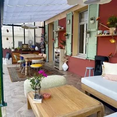 Terrasse des artistes - Appartement 2 pièces avec pergola