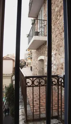a view from a balcony of a building at Cannes Marina by Connexion in Cannes