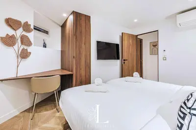Gallery image of Les Lucioles 10 - Luxury Garden Apartment 3 Bedrooms - Sleeps 8 in Cannes