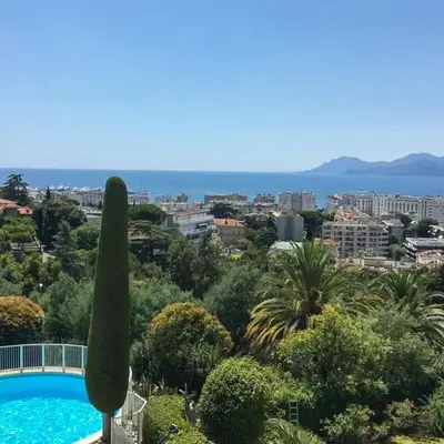 Sea view apartment-3 pers-with pool-Cannes