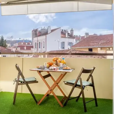 Le Cocon - City centre - Terrace - AC - Cosy
