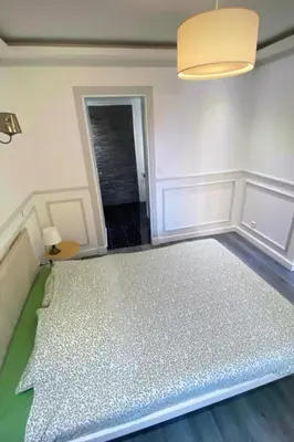a room with a mattress on the floor and a window at Smart 2 Apart - Le 62 Cannes in Cannes