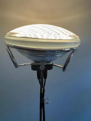 a white stool sitting on top of a pole at Très Bel appartement proche plage et palais du festival in Cannes