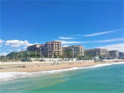 a map of the planned subway route at Panoramic Seaview 2 min walk to the Beach - A&H Homes in Cannes