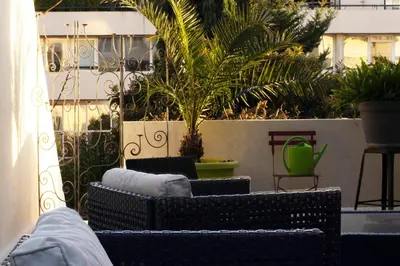 a hotel beehive with a red carpet in front at Hôtel Bellevue Cannes in Cannes