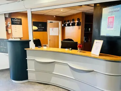 a counter in a store with a counter at Resothel Group in Le Cannet