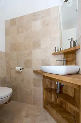 a bathroom with a sink and a toilet at Budin Sea Cannes in Cannes