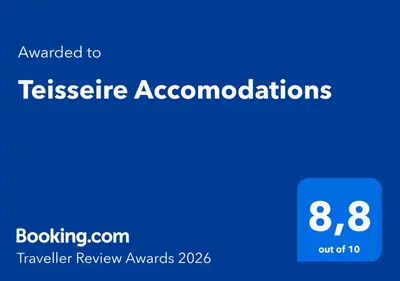 a blue screen with the text upgraded to tessellate accommodations at Teisseire Accomodations in Cannes