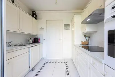 a bathroom with a shower and a toilet and a sink at Apartment 2 bedrooms2 bathroomsdouble terrace & Garden in Palm beach area in Cannes