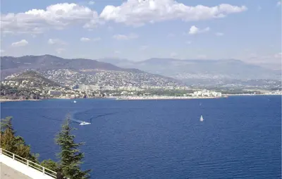 a view of a large body of water with boats at 1 Bedroom Lovely Apartment In Cannes in Cannes