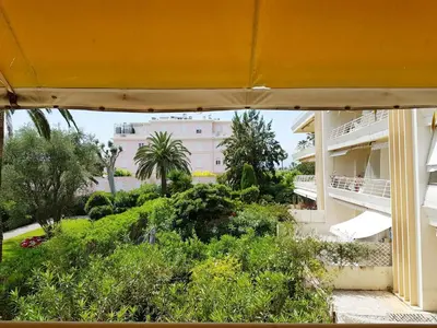 a view from the balcony of a building at Welcoming Apartment with parking - Croisette in Cannes