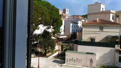 a view of a city from a building at Saint Dizier in Cannes