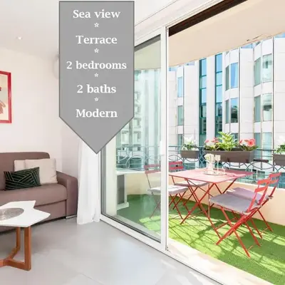 MARRIOTT : 2 BEDS/2 BATHS SEA VIEW