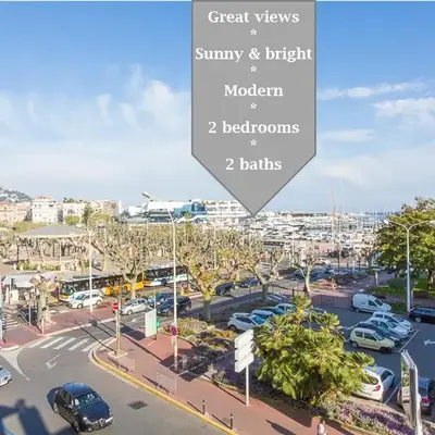 Pure & chic 2beds/2baths in centre!