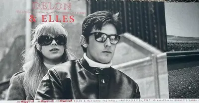a poster for a movie with a man and a woman at CANNES CENTRE 5 minutes de la mer in Cannes