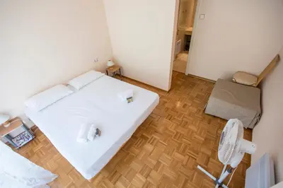 a bathroom with two sinks and a bath tub at Leisure Apartment by Connexion in Cannes