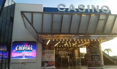 a casino store with a sign on top of it at Stella Apartment - Cannes in Cannes