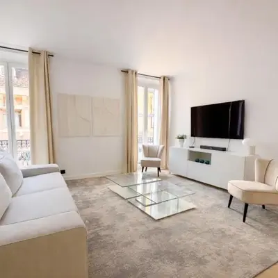 Luxueux 3 pièces de 80m2 -2 chambres