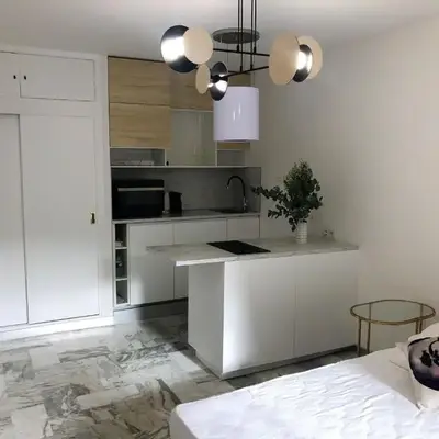Studio contemporain à Cannes avec terrasse et parking - 35 m²