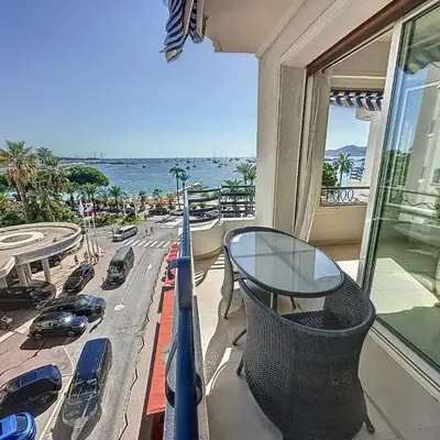 Luxury 1 bedroom Croisette Martinez direct sea view 241