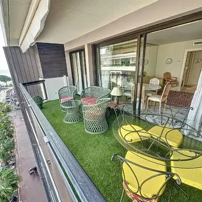 Luxury 1 bedroom Jardins Croisette 5 mins Croisette 265
