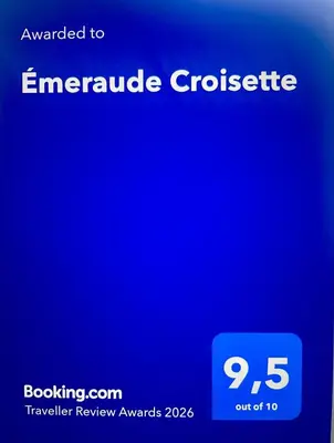 a blue screen with the words emergency checklist on it at Émeraude Croisette in Cannes