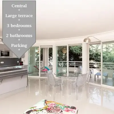 MARTINEZ HOTEL AREA: Modern 3 bedrooms w/ terrace