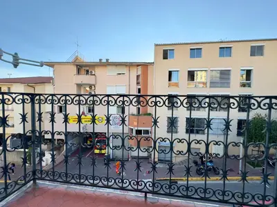 a fence in front of a building at Vénus By SCLS Locations in Cannes