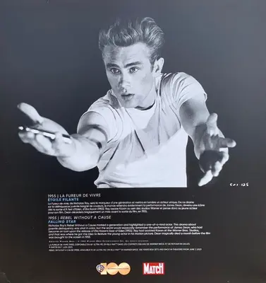 a poster of a man with his arms outstretched at T2 proximité MIPIM in Cannes