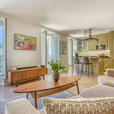 Style in Cannes-Beautiful Apt-5 mins stroll to Festival-Beach-Port
