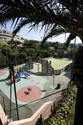 a childrens playground with a slide at Résidence Cannes Villa Francia - maeva Home - Appartement 2 pièces 4 personnes - Sélection MAE-6529 in Cannes