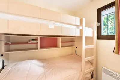 a bedroom with bunk beds in a dorm room at Résidence Cannes Villa Francia - maeva Home - Appartement 3 pièces 6 personnes - Sélection MAE-8432 in Cannes